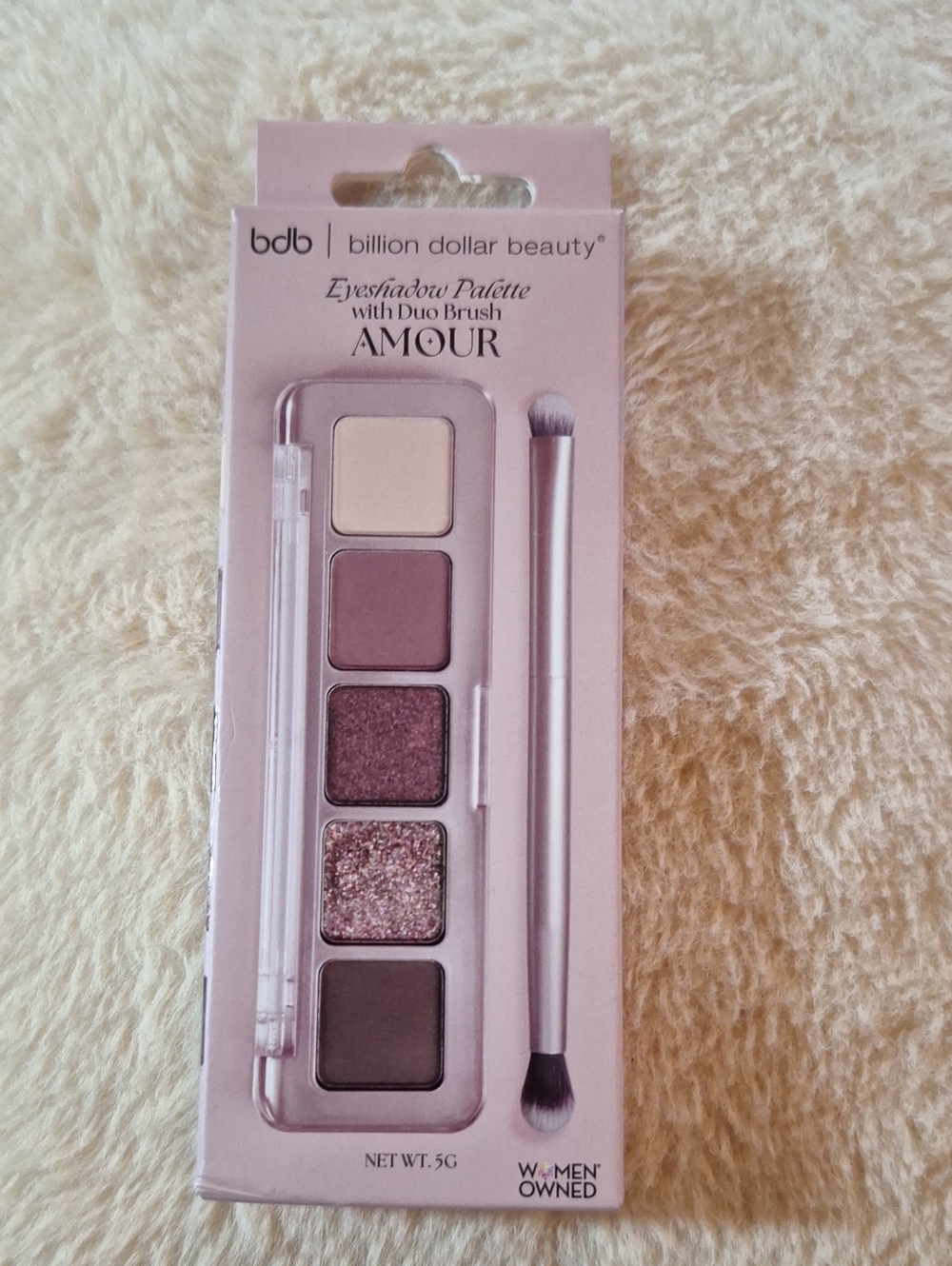 billion dollar beauty Amour Eyeshadow Palette — Pink Mauve Set